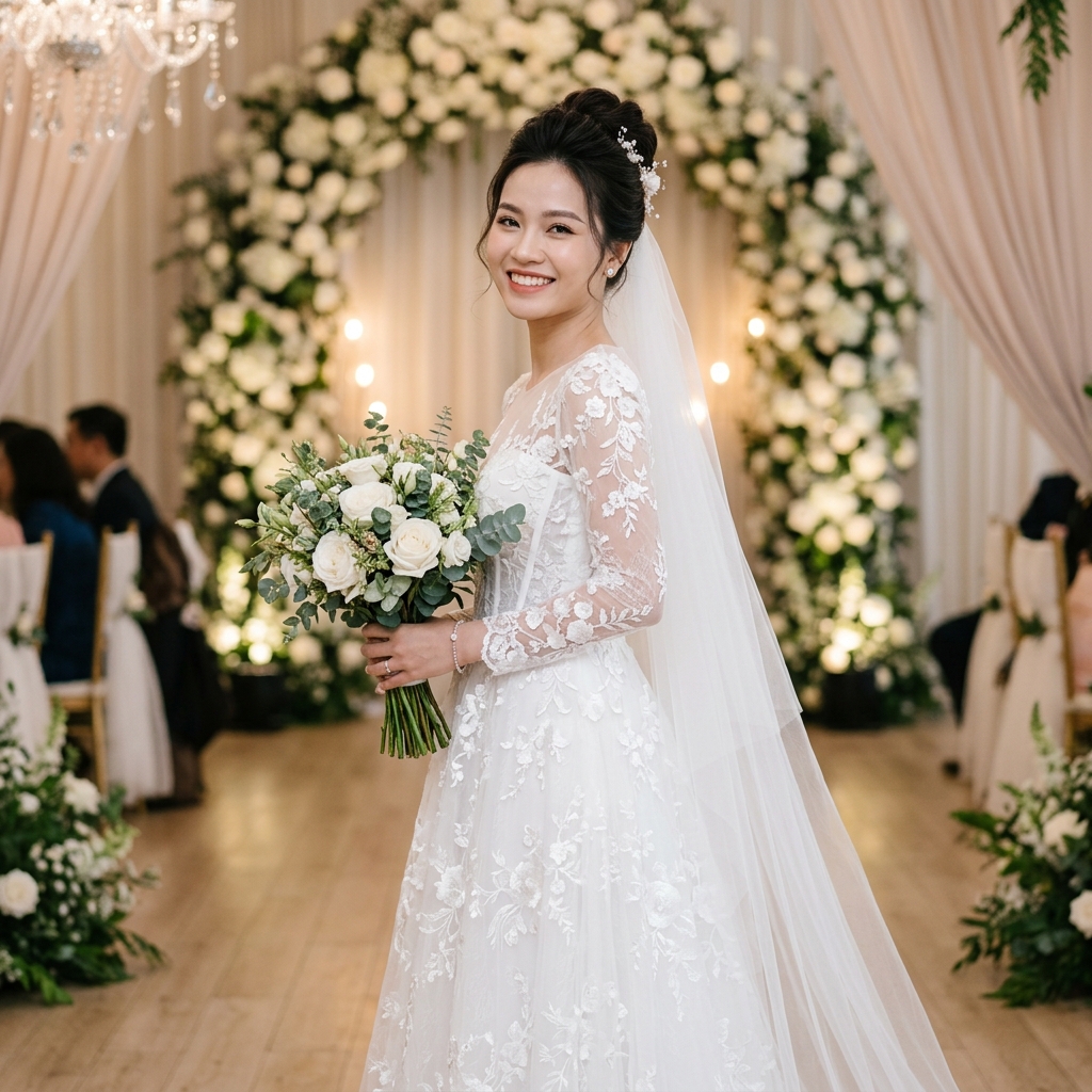 Cô dâu Đào Ngọc Bích