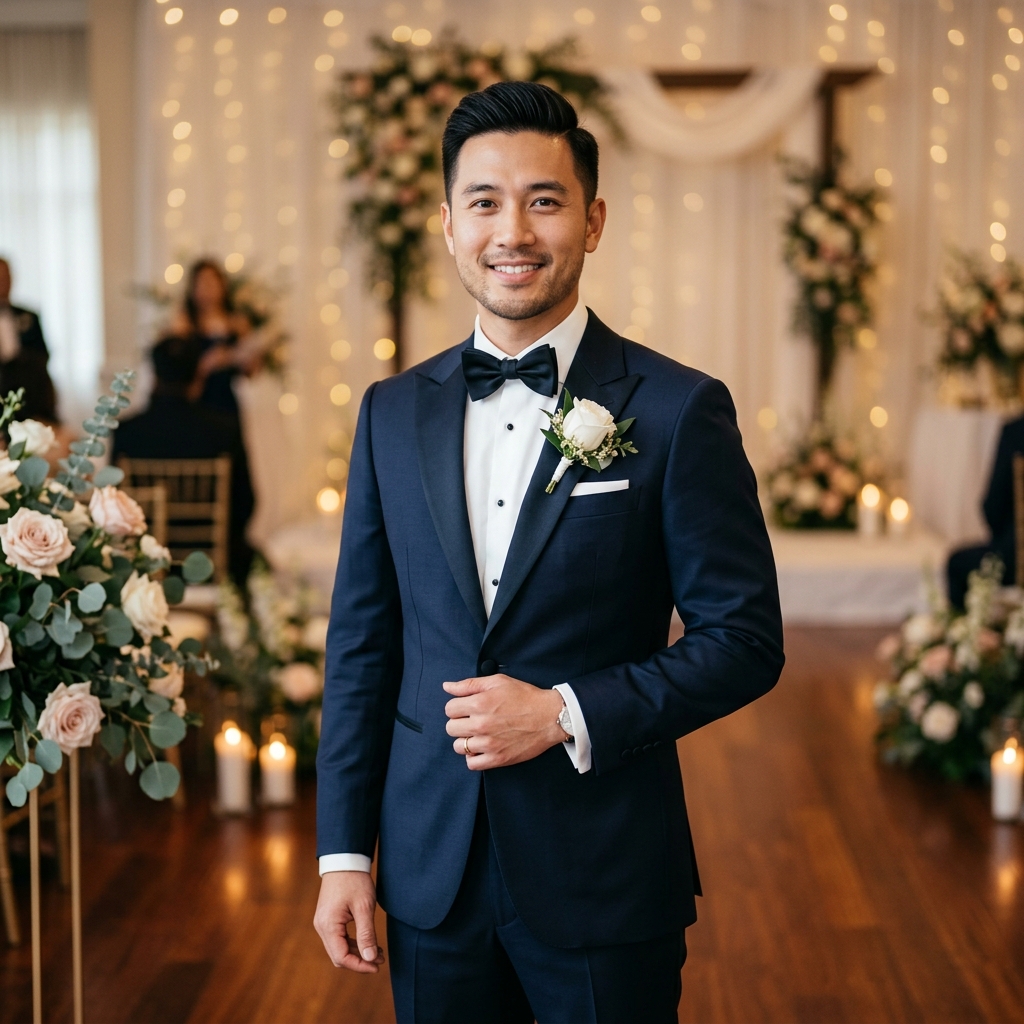 Chú rể Đỗ Duy Anh